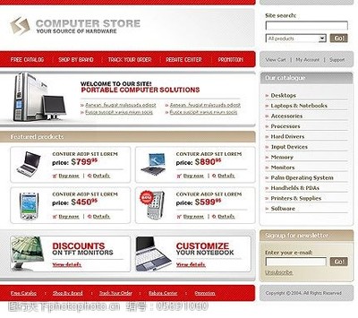 電子產(chǎn)品網(wǎng)頁(yè)模版圖片素材 網(wǎng)頁(yè)設(shè)計(jì)的核心要素與視覺構(gòu)建